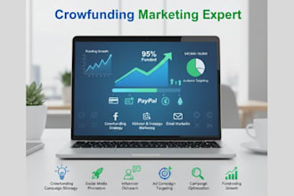 market crowdfunding campaign kickstarter indiegogo gofundme
