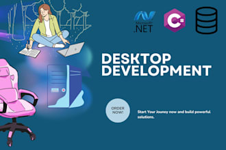 build a desktop application using c sharp