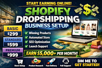set up shopify dropshipping via syncee hypersku dropcommerce dropified importify