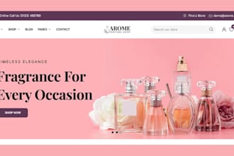 build perfume website perfume store cologne perfume shopify fragrance store