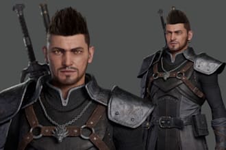 do 3d realistic character 3d game character 3d creatures 3d assets 3d printing