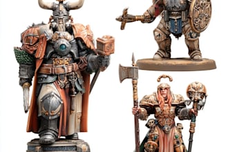 paint your warhammer 40k, sigmar and dnd miniatures