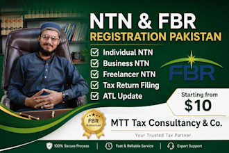 register ntn and file income tax return in pakistan