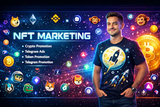 run crypto ads 100x memecoin token sales pump fun telegram promotion nft expert