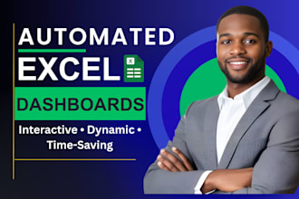 create automated excel dashboards with interactive charts and reports