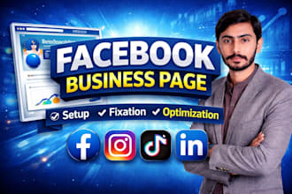 setup and optimize your facebook business page