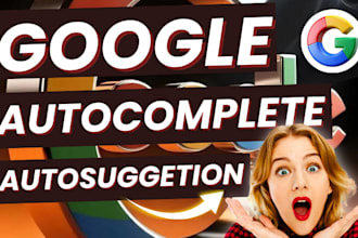 do google autocomplete, autosuggestion, keyword research for website ranking
