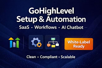 white label your gohighlevel with custom domain, branding and settings