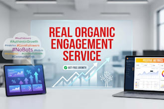 organic social promotion for fb ig tiktok youtube twitter with real engagement