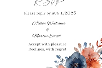 editable design elegant invitation card in canva