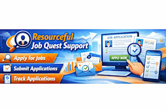 resourceful job quest support apply for job submit application track application