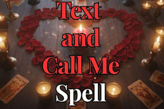 cast contact me spell to unlock, text, call and messages to bring reconciliation