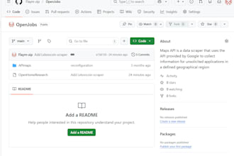 scrap data in website