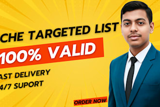 build a niche targeted prospect email list