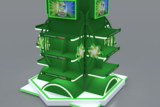 3d posm  graphic designer