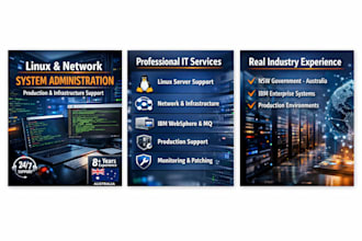 fix linux server, network and infrastructure issues