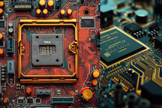 design expert pcb schematic, firmware design, embedded system, pcb layout design