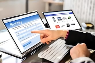 gather online survey respondents and survey responses