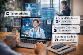 be your professional medical virtual assistant and medical scribe