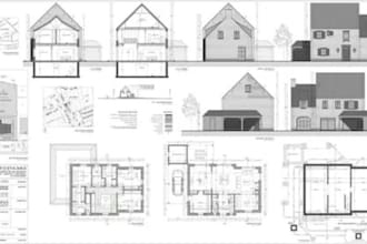 design architectural drawings and house plans as your architect