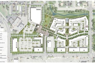 draft master plan, site plan, subdivision plan, landscape with pe stamp