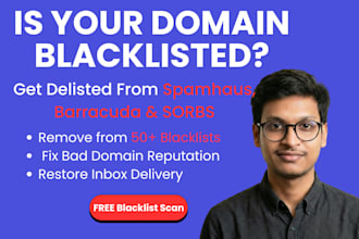 remove domain IP from blacklist, spamhaus, barracuda to recover reputation