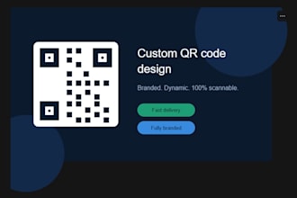 create custom dynamic qr code for your business branding
