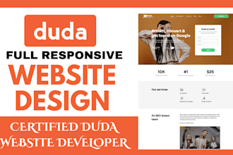 design redesign migrate duda website duda seo duda website builder migration