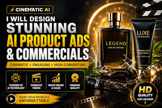 design stunning ai product ads and commercials