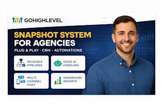 build go highlevel snapshot system ghl saas webisite domain landing page expert