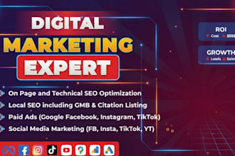 grow your business with expert digital marketing and social media marketing