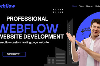 design webflow website, frammer website, cms design, webflow website design