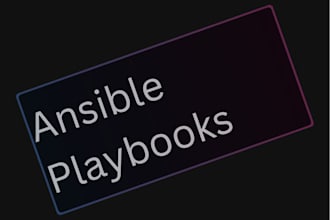 create ansible playbooks and scripts for automation