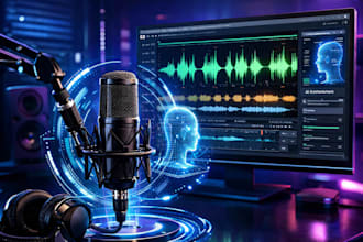 create ai powered podcast production, editing and full launch setup