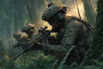 make realistic illustrations for your book, game, or film
