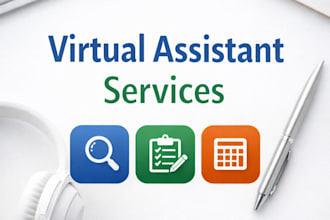 help with basic virtual assistance tasks