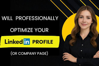 optimize linkedin profile for leads and write SEO articles that rank on google