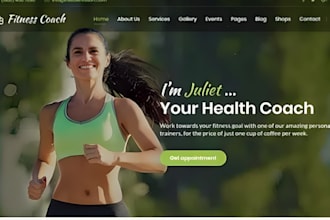 design womens wellness, pregnancy fitness female coaches squarespace website