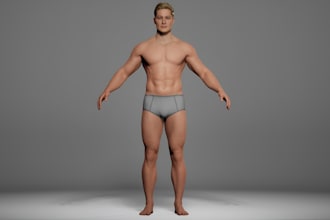 create realistic 3d metahuman characters for games, films