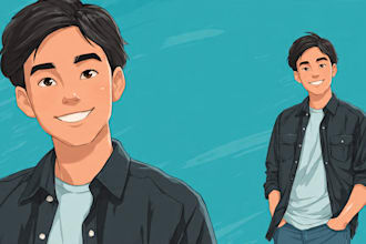 draw a cartoon or portrait for you
