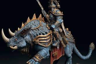 expertly paint warhammer, tabletop, and miniature models