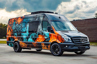 design car wrap and vector wrap, any vehicle wrap