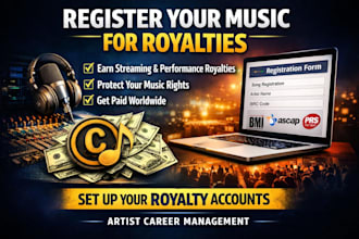 help you register your music for royalties