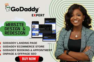 godaddy website redesign, godaddy website design, godaddy website, godaddy SEO