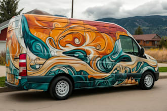 professional vehicle wrap design, car wrap