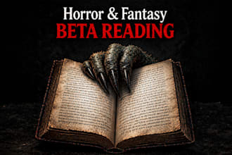 beta read your manuscript