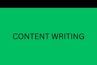 write professional content writing for you