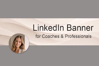 design a linkedin banner background for your personal brand