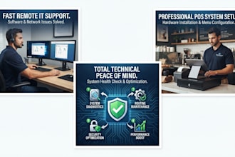 provide professional IT support and pos system solutions