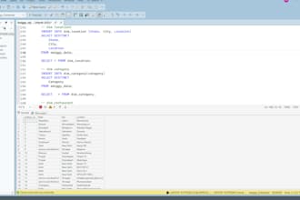 analyze your restaurant sales data and write sql insights